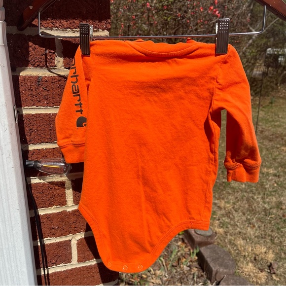 Carhartt Orange Kids Bodysuit with Deer Print - Picture 5 of 5